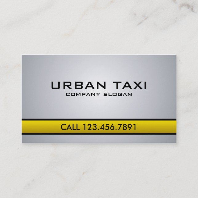 Taxi - cartes de visite (Devant)