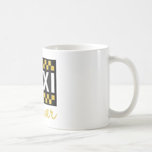 Taxi Driver Coffee Mug (Right)