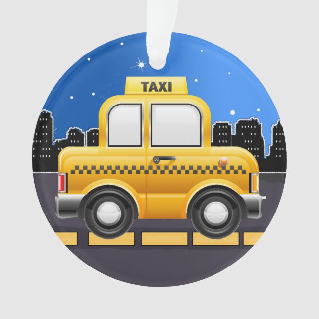 Taxi Driver - SRF Ornament (Front)