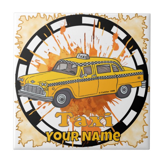 Taxi Driver Tile (Front)