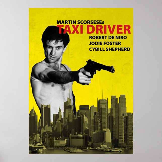 Taxi Driver Travis Bickle Poster (Front)