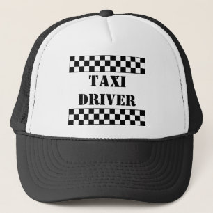TAXI DRIVER TRUCKER HAT