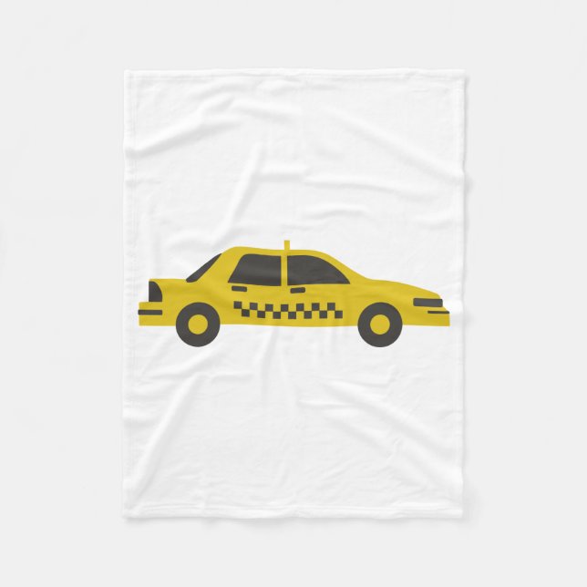 Taxi Fleece Blanket (Front)
