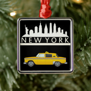 Taxi Jaune de New York - Ornement