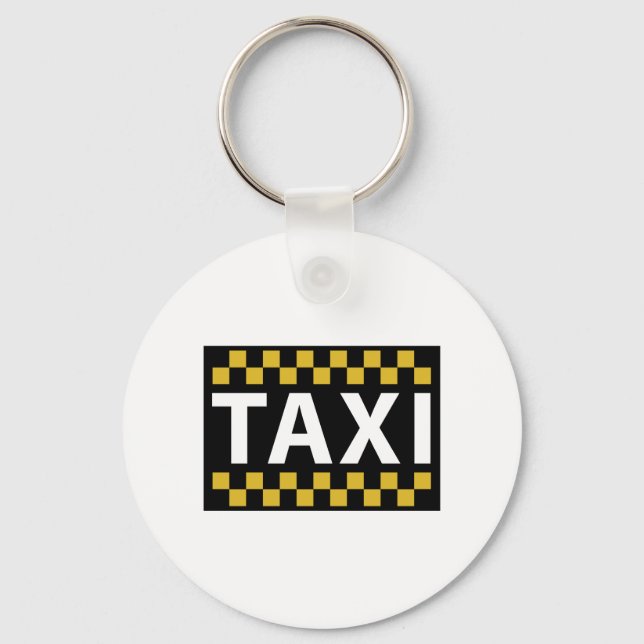 Taxi Keychain (Front)