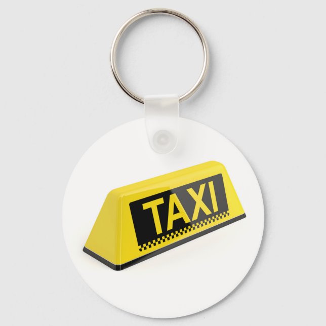 Taxi Keychain (Front)