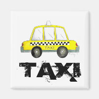 Taxi NYC Yellow New York City Chequered Cab Car