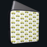 Taxi NYC Yellow New York City Chequered Cab Print Laptop Sleeve<br><div class="desc">Design features an original watercolor illustration of a classic yellow New York City chequered taxi cab. Great for anyone who lives in or loves NYC!

Don't see what you're looking for? Need help with customization? Click "contact this designer" to have something created just for you!</div>