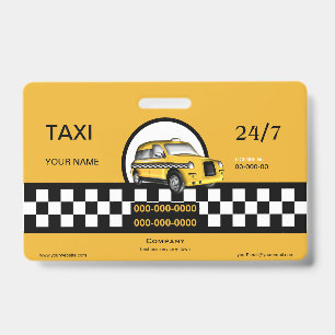 Taxi Service Badge