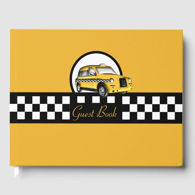 Taxi Service Guest Book (Front)