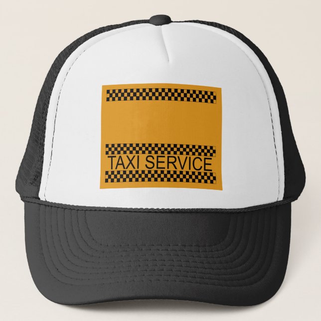 Taxi service with space for text trucker hat (Front)