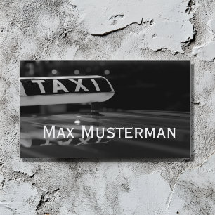 TAXI Visitenkarten Business Card