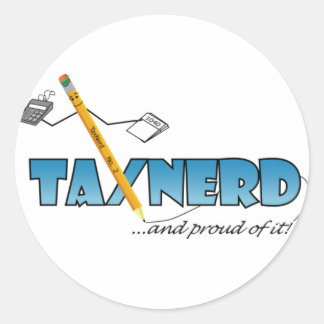 TaxNerd Sticker