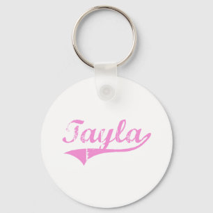 Tayla Classic Style Name Keychain