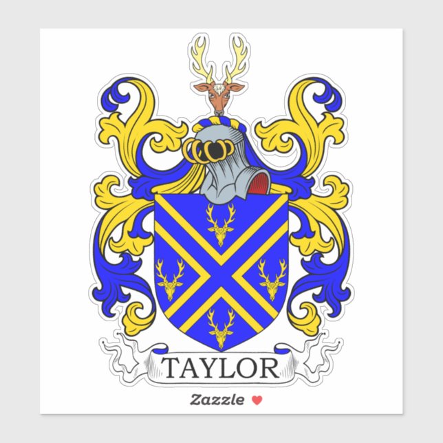 Taylor Family Crest (Sheet)