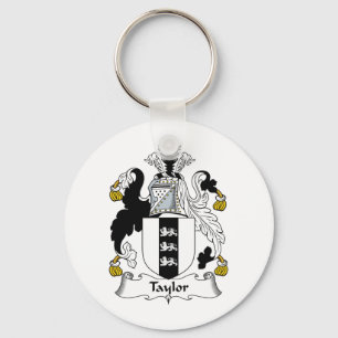 Taylor Family Crest Keychain