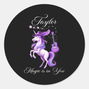 Taylor Gift - Taylor Shirt  Classic Round Sticker