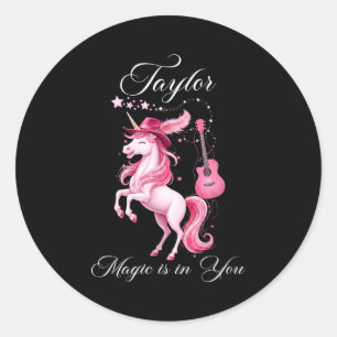Taylor Gift - Taylor Shirt  Classic Round Sticker