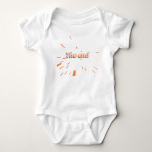 Taylor Lyrics "The End" Baby Bodysuit