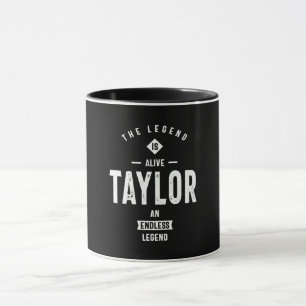 Taylor Personalized Name Birthday Gift Mug