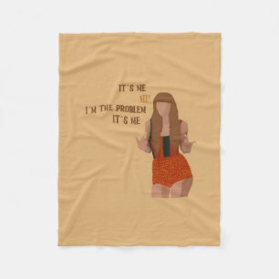 Taylor S - I´m the Problem Fleece Blanket