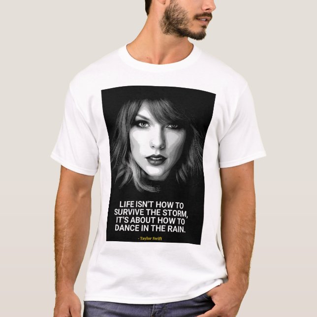 Taylor Swift quotes T-Shirt (Devant)