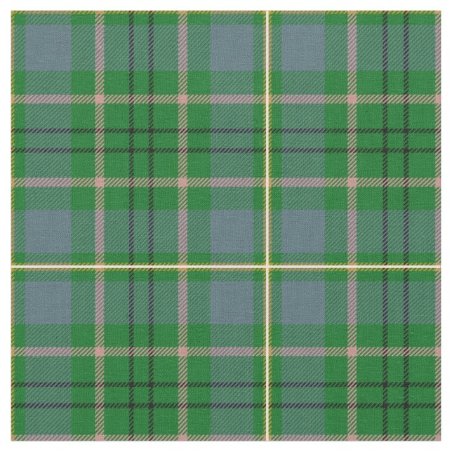 Taylor Tartan Print Fabric (Close Up)