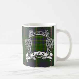 Taylor Tartan Shield Coffee Mug