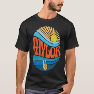 Taylor  Vintage Sunset Taylor Groovy Tie Dye T-Shirt