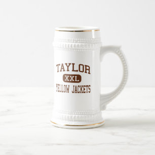 Taylor - Yellow Jackets - High - North Bend Ohio Beer Stein