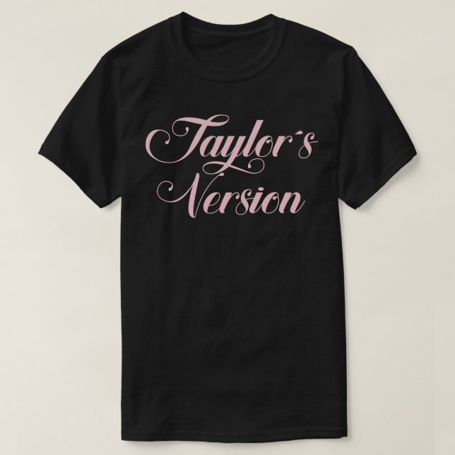 Taylors Version rose TShirt (Design devant)