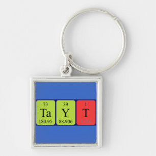 Tayt periodic table name keyring