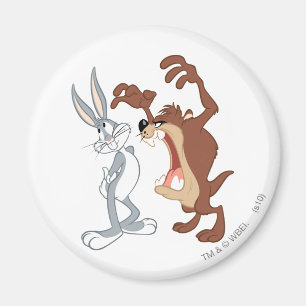 TAZ™ and BUGS BUNNY™ Not Even Flinching - Colour Magnet