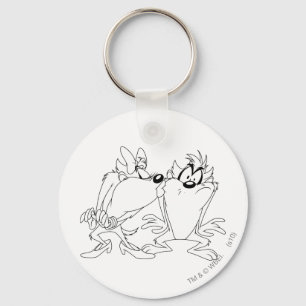 TAZ™ and Girl Keychain