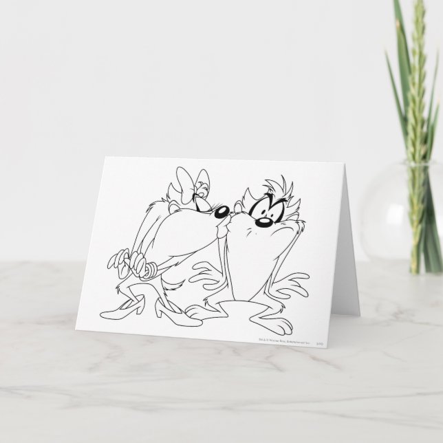 TAZ™ and She-Devil Card (Front)