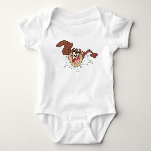 TAZ™ Bursting Through Page Baby Bodysuit