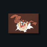 TAZ™ Bursting Through Page Canvas Print<br><div class="desc">LOONEY TUNES™ | Check out this TAZ™ Bursting Through Page artwork! Click the customize button to begin personalizing your very own LOONEY TUNES™ merchandise!</div>