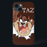 TAZ™ Bursting Through Page iPhone 13 Case<br><div class="desc">LOONEY TUNES™ | Check out this TAZ™ Bursting Through Page artwork! Click the customize button to begin personalizing your very own LOONEY TUNES™ merchandise!</div>