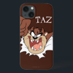 TAZ™ Bursting Through Page iPhone 13 Case<br><div class="desc">LOONEY TUNES™ | Check out this TAZ™ Bursting Through Page artwork! Click the customize button to begin personalizing your very own LOONEY TUNES™ merchandise!</div>
