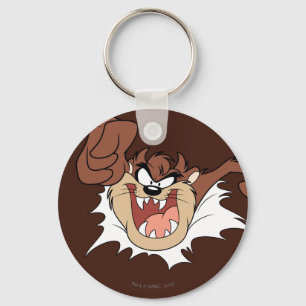 TAZ™ Bursting Through Page Keychain