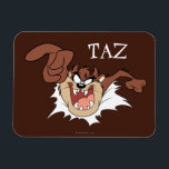 TAZ™ Bursting Through Page Magnet<br><div class="desc">LOONEY TUNES™ | Check out this TAZ™ Bursting Through Page artwork! Click the customize button to begin personalizing your very own LOONEY TUNES™ merchandise!</div>