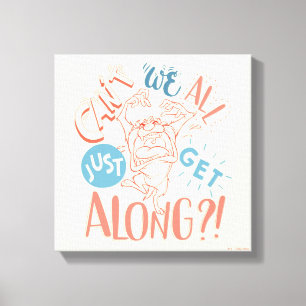 TAZ™   Can't we all just get along?! Canvas Print