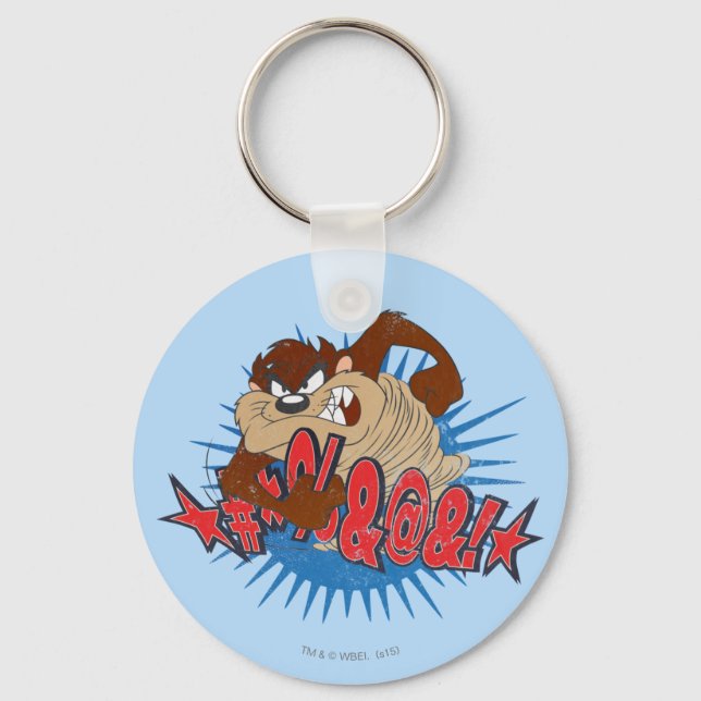 TAZ™ Censored Keychain (Front)