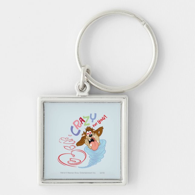 TAZ™ Crazy for you! Keychain (Front)