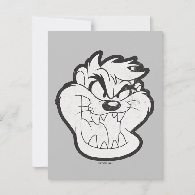 TAZ™ Evil Grin Badge Card (Front)
