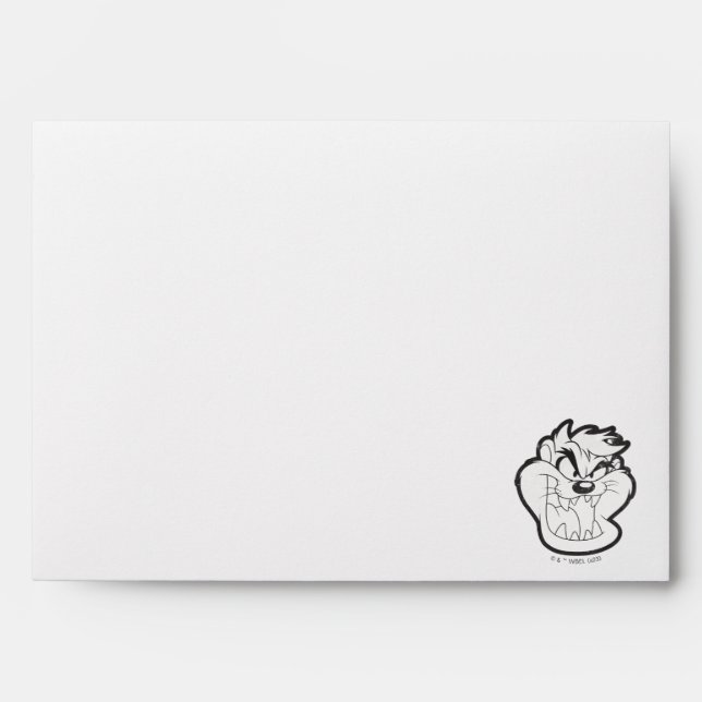 TAZ™ Evil Grin Badge Envelope (Front)