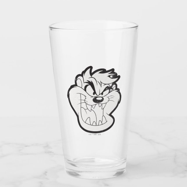 TAZ™ Evil Grin Badge Glass (Front)
