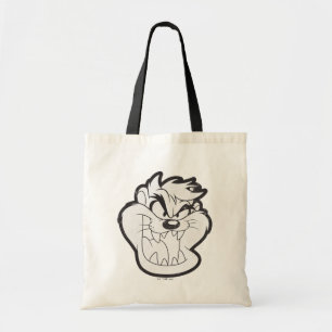TAZ™ Evil Grin Badge Tote Bag