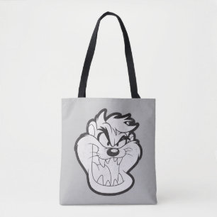 TAZ™ Evil Grin Badge Tote Bag