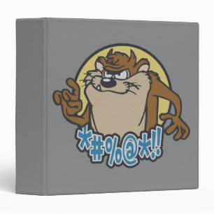 TAZ™ Expletive Circle Graphic Binder